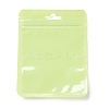 Rectangle Plastic Zip Top Gift Bags OPP-B006-02D-02-1