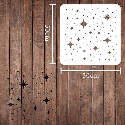Plastic Reusable Drawing Painting Stencils Templates DIY-WH0172-121-1