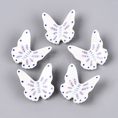 Handmade Porcelain Beads PORC-Q008-01C-1