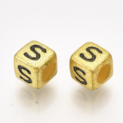 Acrylic Beads PB43C9308-G-S-1