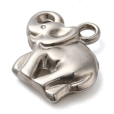 304 Stainless Steel Pendants STAS-M070-28P-1
