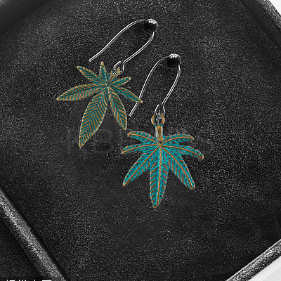 20Pcs 2 Style Tibetan Style Alloy Pendants FIND-FH0006-49-1