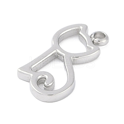 Non-Tarnish 304 Stainless Steel Charms STAS-L022-400P-1