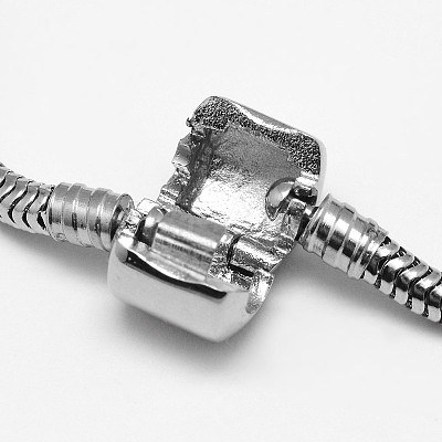 Tarnish Resistant 304 Stainless Steel European Style Bracelets for Jewelry Making X-PPJ-F002-03B-1