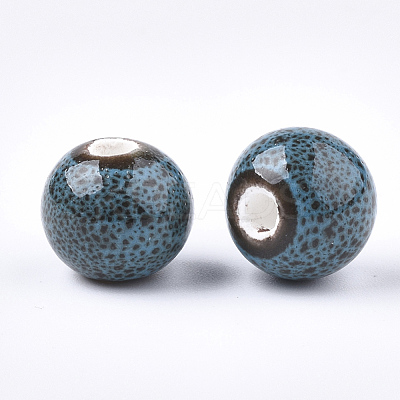 Handmade Porcelain Beads PORC-Q262-01C-1