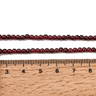 Gemstone Beads Strands G-G099-3mm-36-1