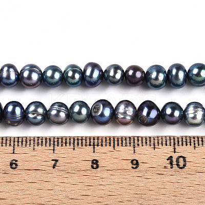 Natural Cultured Freshwater Pearl Beads Strands PEAR-N013-05C-02-1