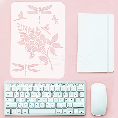 Plastic Hollow Out Drawing Painting Stencils Templates DIY-WH0396-817-1