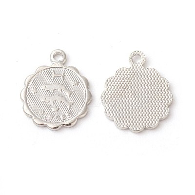 Brass Charms KK-F772-19P-04-1