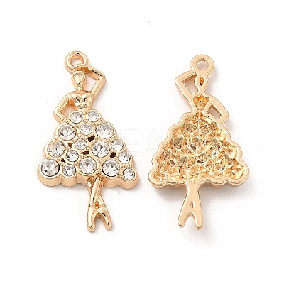 Rack Plating Eco-friendly Alloy Pendants FIND-A025-05P-1