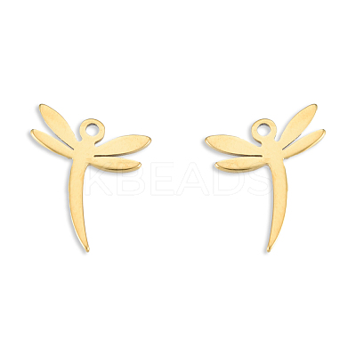 Ion Plating(IP) 201 Stainless Steel Charms STAS-N098-129LG-1