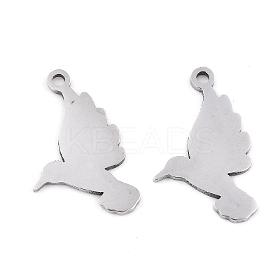 Non-Tarnish 201 Stainless Steel Pendants STAS-S081-028-1