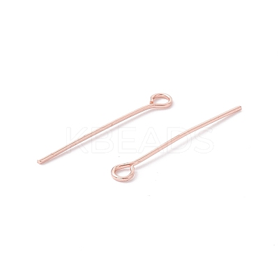 Brass Eye Pin KK-WH0058-01C-RG-1