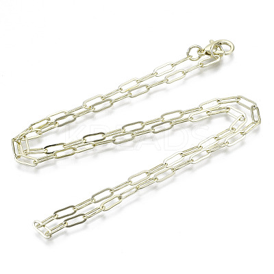 Brass Paperclip Chains MAK-S072-10B-14KC-1
