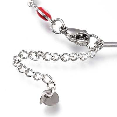 304 Stainless Steel Link Bracelets BJEW-M203-06P-B-1