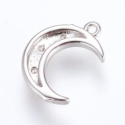 Brass Charms ZIRC-G116-06P-1
