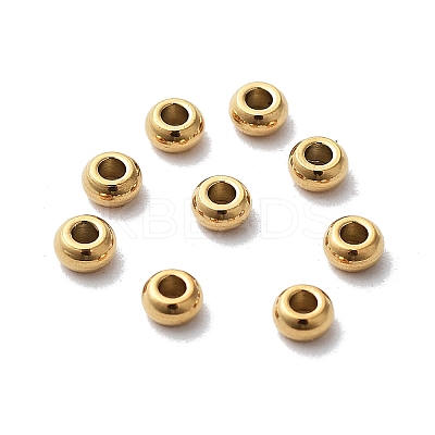Ion Plating(IP) 202 Stainless Steel Spacer Beads LS-X-STAS-H152-03B-G-1