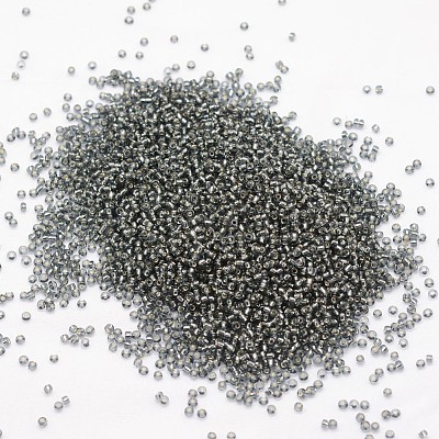 8/0 Transparent Glass Round Seed Beads SEED-J010-F8-40-1