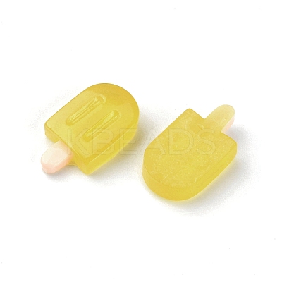 Luminous Resin Cabochons CRES-WH0013-17C-1