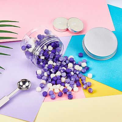 Sealing Wax Particles Kits for Retro Seal Stamp DIY-CP0003-50T-1