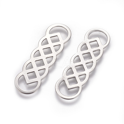 Non-Tarnish 201 Stainless Steel Links connectors X-STAS-L234-041P-1
