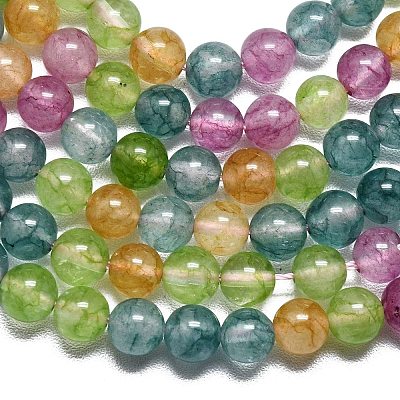 Natural Malaysia Jade Beads Strands G-L645-C01-6mm-10-1