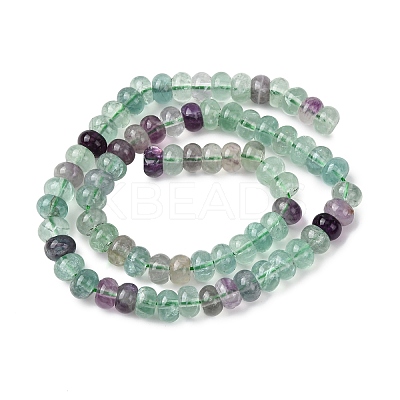 1 Strand Natural Colorful Fluorite Beads Strands G-OC0004-75-1