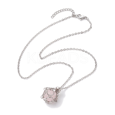 Tarnish Resistant 3Pcs 3 Styles 304 Stainless Steel Cable Chain Necklace Makings NJEW-JN04934-02-1