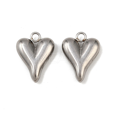 304 Stainless Steel Pendants STAS-A076-13P-02-1