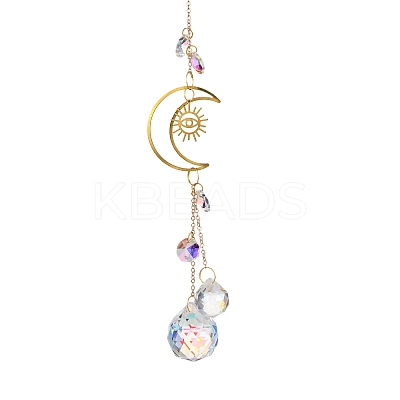 Iron Hanging Ornaments AJEW-H154-06E-1