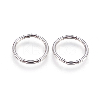 Tarnish Resistant 304 Stainless Steel Saw Cut Open Jump Rings STAS-P212-25P-07-1