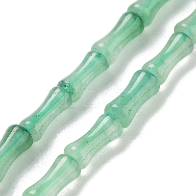 Natural Green Aventurinee Beads Strands G-Q178-A17-01A-1