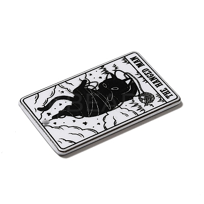 Tarot Theme Printed Acrylic Pendants MACR-G061-04S-1