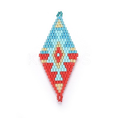 MIYUKI & TOHO Handmade Japanese Seed Beads Links SEED-A029-AC15-1
