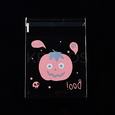Halloween Theme Plastic Bakeware Bag ABAG-F007-03A-1