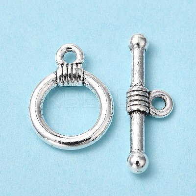 Tibetan Style Alloy Toggle Clasps LF0034Y-1