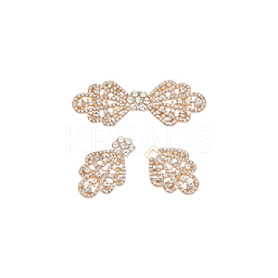 2Sets Alloy Interlocking Clasps FIND-BC0013-45A-1