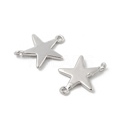 Brass Connector Charms KK-U047-01P-1