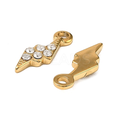 304 Stainless Steel Pendants STAS-F321-04G-1