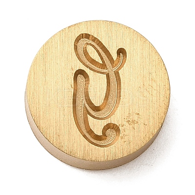 Golden Tone Brass Letter Stamps LS-KK-R005-01G-1