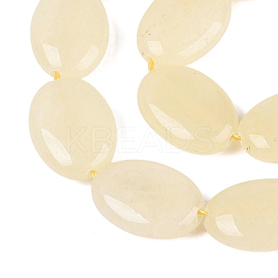 Dyed Natural White Jade Beads Strands G-N370-01A-17-1