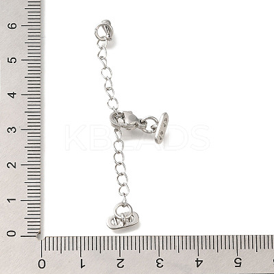 Brass Lobster Claw Clasps KK-K388-61P-1
