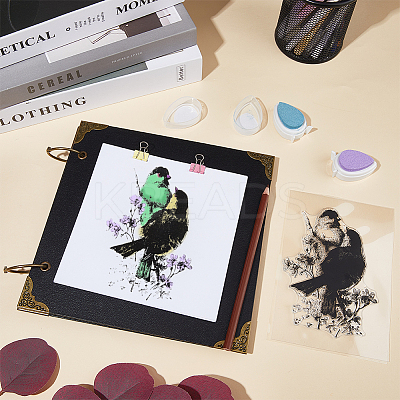 Clear Silicone Stamps DIY-WH0504-68A-1