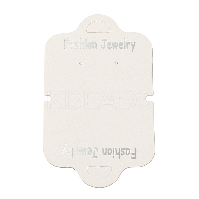 Fold Over Paper Jewelry Display Cards CDIS-M005-12-1