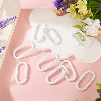 10Pcs Alloy Spring Gate Rings FIND-TA0009-25G-1