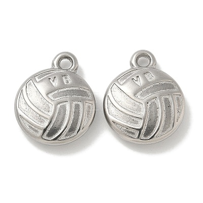 Anti-Tarnish 304 Stainless Steel Pendants STAS-Q334-12P-03-1