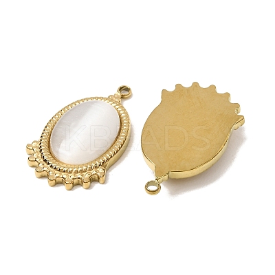 303 Stainless Steel & Cat Eye Pendants CE-CBA1E47-13G-03-1