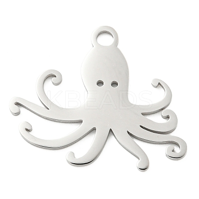 Non-Tarnish 304 Stainless Steel Pendants STAS-B056-10P-01-1