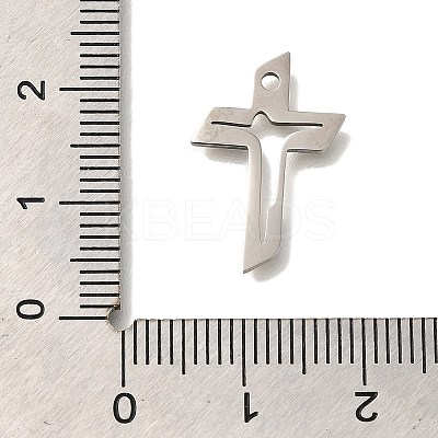 201 Stainless Steel Pendants STAS-R136-31P-1