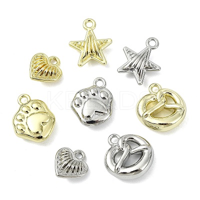 32Pcs 8 Styles Alloy Pendants FIND-CJ0004-20-1